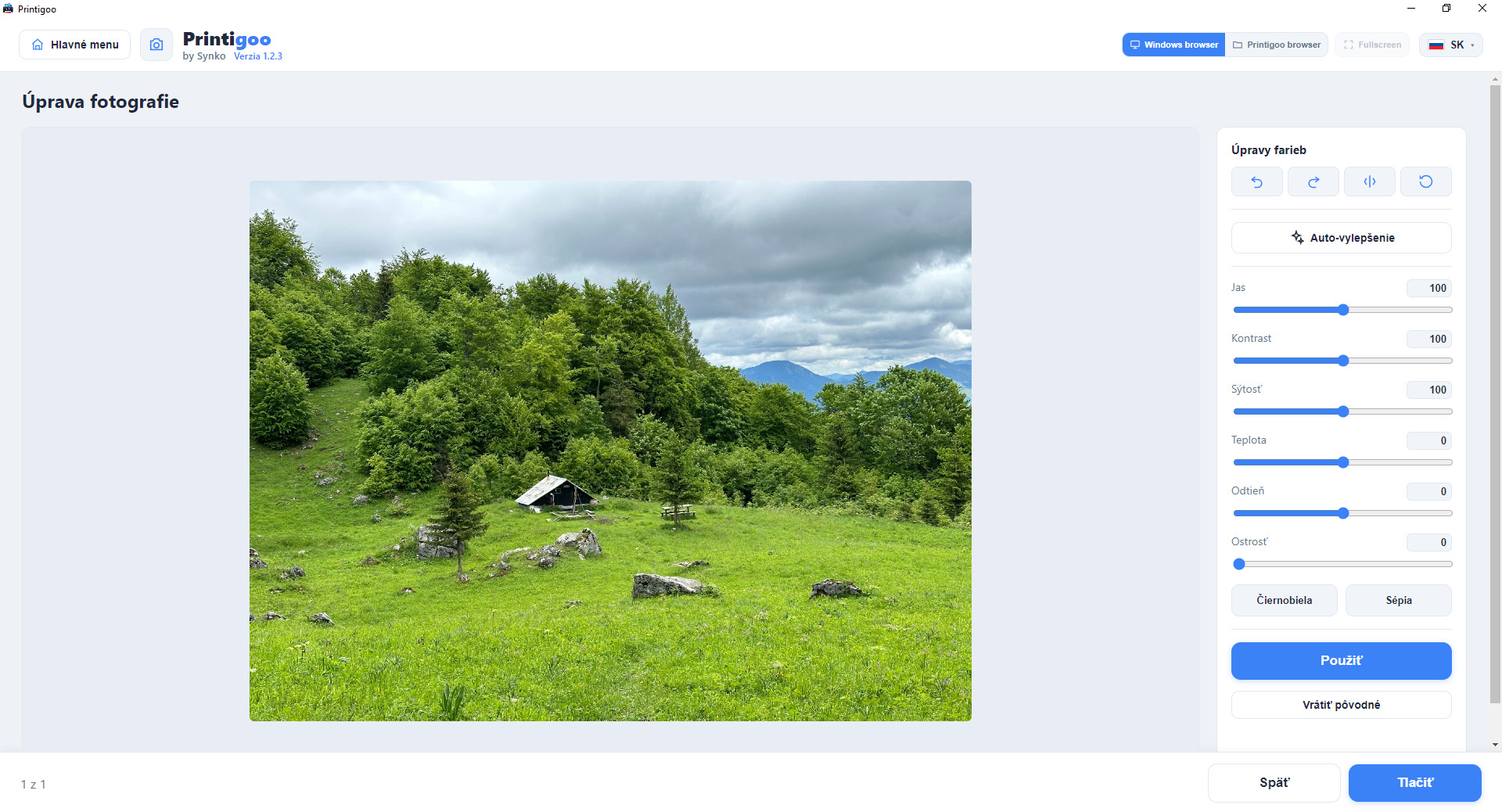 Printigoo — ukážka 4